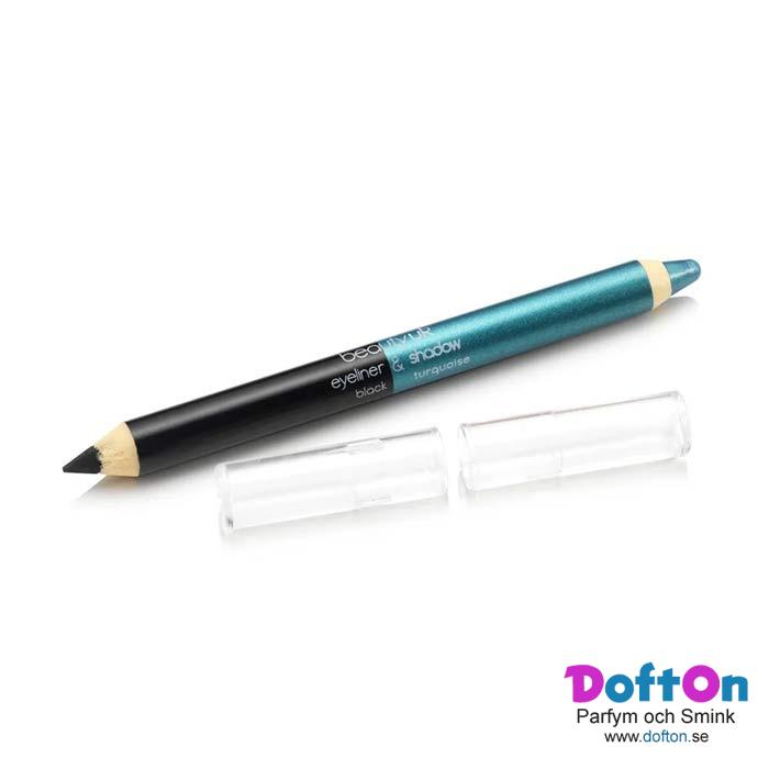 Beauty UK Double Ended Jumbo Pencil no.3 - Black Turquoise