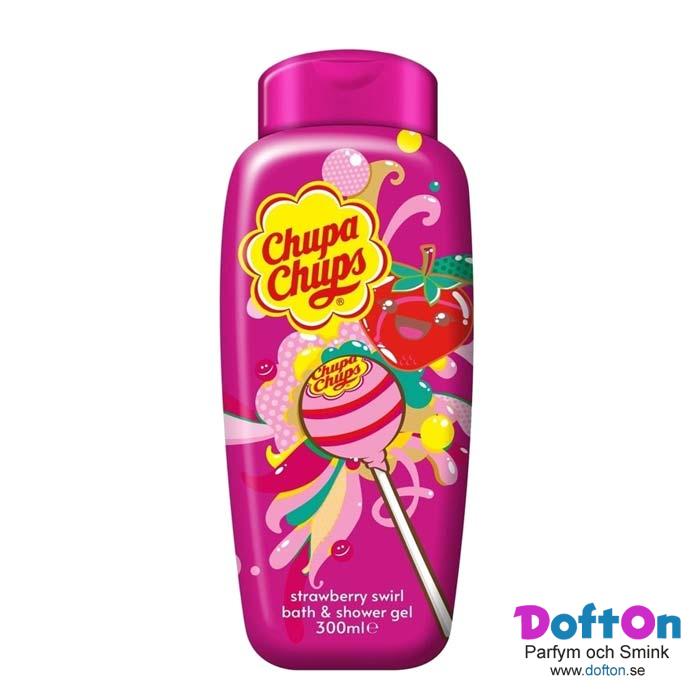 Chupa Chups Bath & Body Wash Strawberry Swirl 300ml