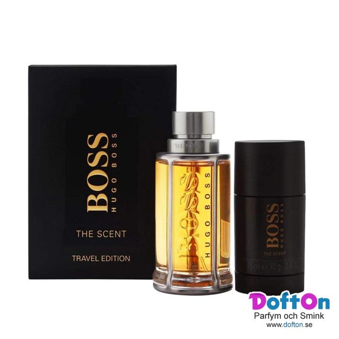 Giftset Hugo Boss The Scent Travel Edition Edt 100ml + Deo 75ml