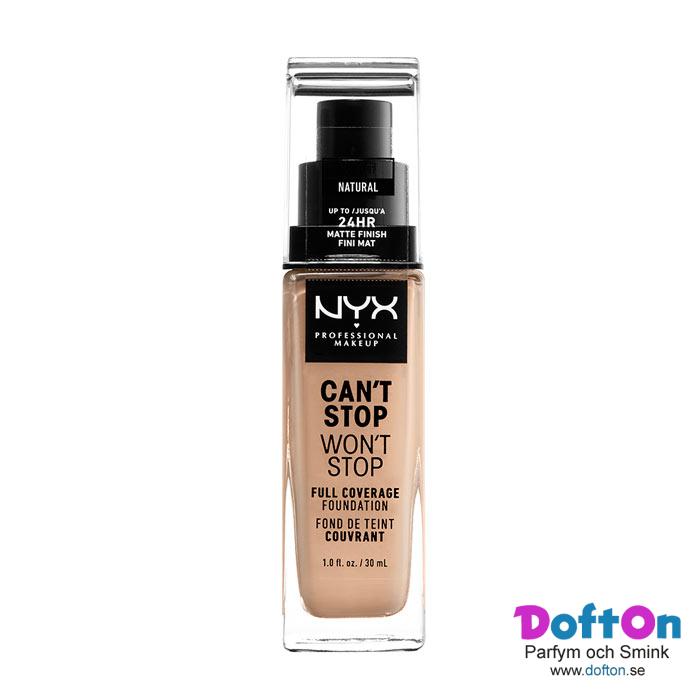 NYX PROF. MAKEUP Can t Stop Won t Stop Foundation - Natural