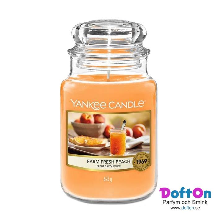 Yankee Candle Classic Large Farm Fresh Peach 623g