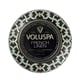 Swish Voluspa Decorative Tin Candle Suede Noir 113g