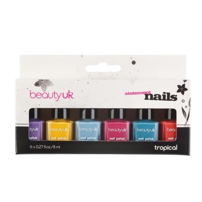 Beauty UK Nail Gift Set No.5 - Tropical