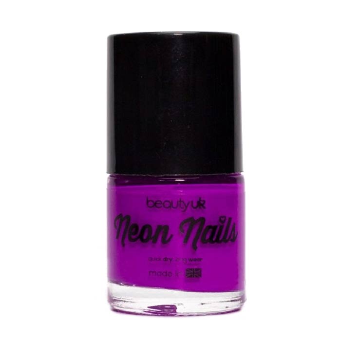 Beauty UK Neon Nail Polish - Purple