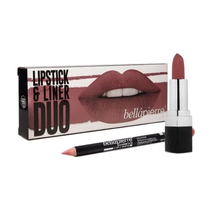 Bellapierre Lipstick & Liner Duo - Antique Pink