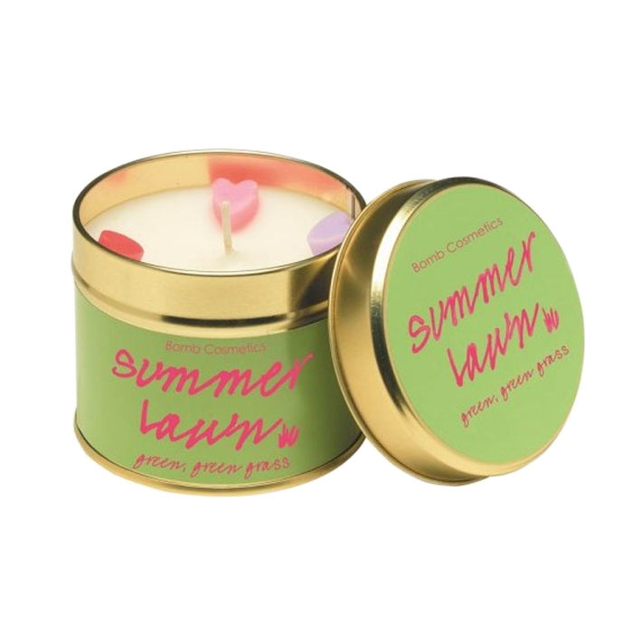Bomb Cosmetics Tin Candle Summer Lawn