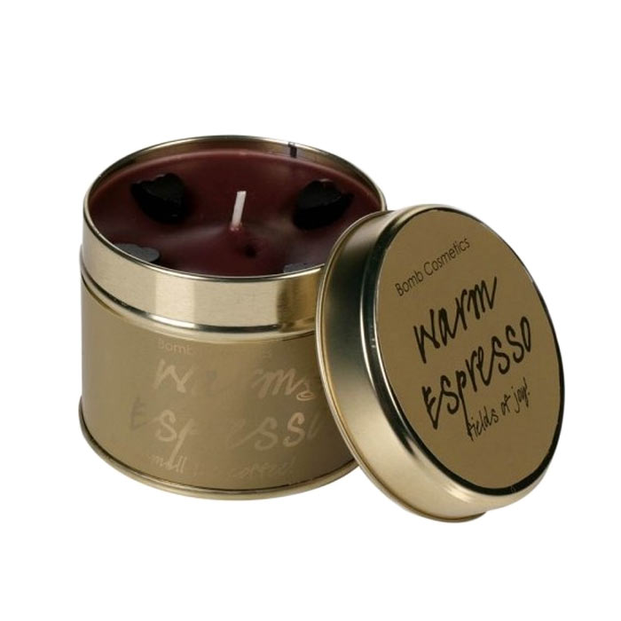 Bomb Cosmetics Tin Candle Warm Espresso