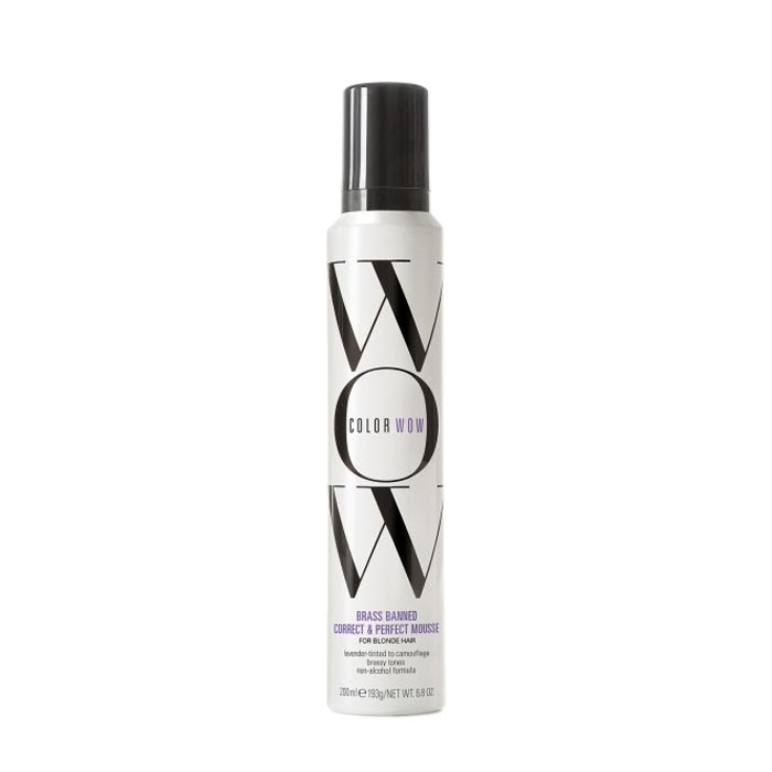 Color Wow Brass Banned Correct & Perfect Mousse -Blonde 200ml