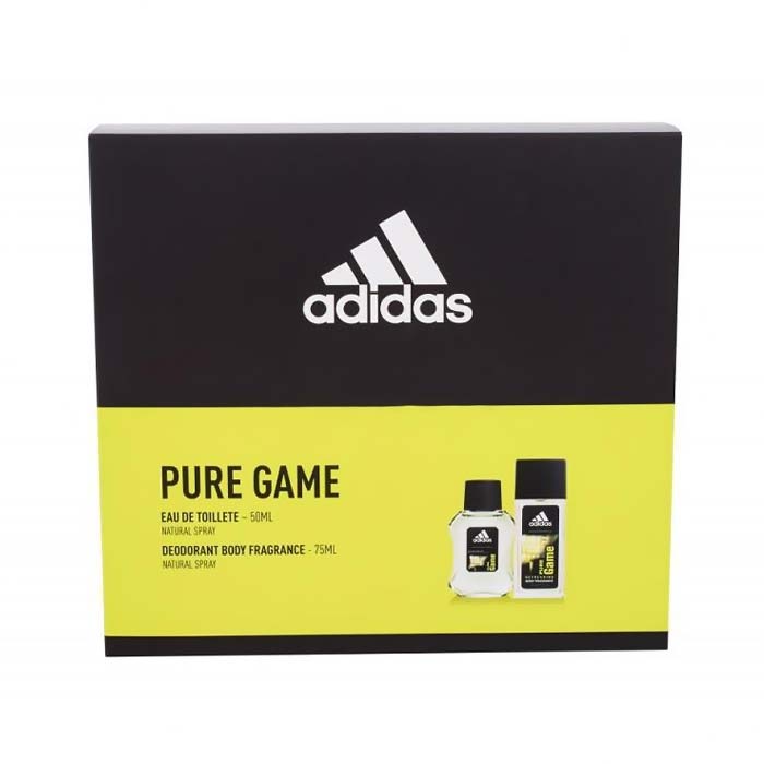 Giftset Adidas Pure Game Edt 50ml + Deo Spray 75ml