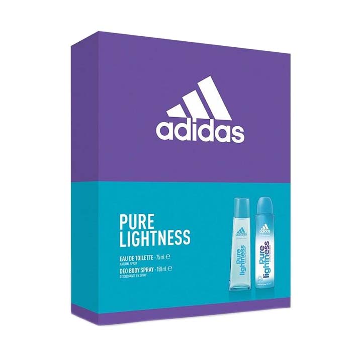 Giftset Adidas Pure Lightness Edt 75ml + Deo Spray 150ml