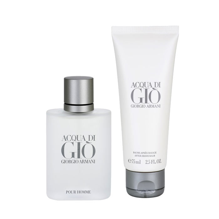 Giftset Armani Acqua di Gio Pour Homme Edt 50ml + Aftershave Balm 75mll