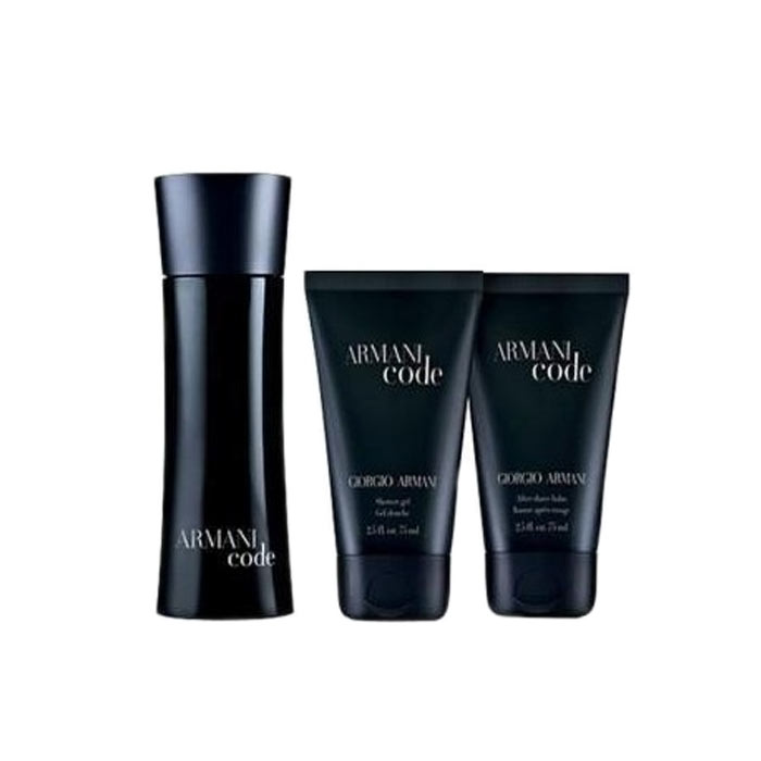 Giftset Armani Code Pour Homme 75ml + After Shave Balm + Shower Gel