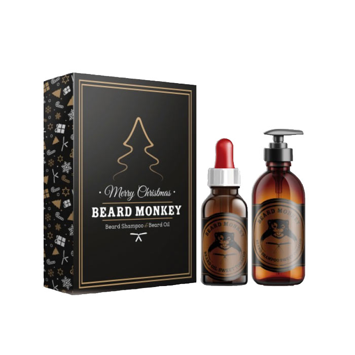 Giftset Beard Monkey Beard Shampoo 100ml + Beard Oil 50ml