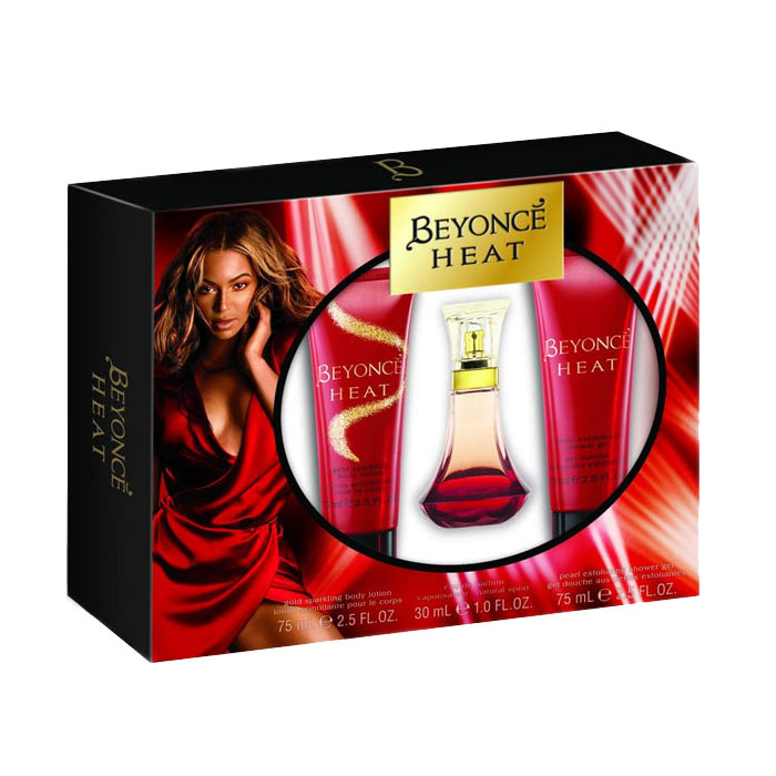 Giftset Beyoncé Heat Edp + Body Lotion + Shower Gel