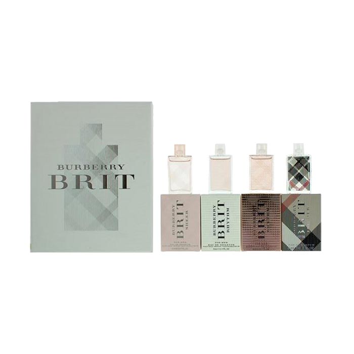 Giftset Burberry Brit Travel Collection For Women Mini 4x5ml