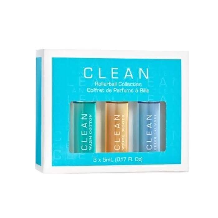 Giftset Clean Rollerball Collection 3x5ml