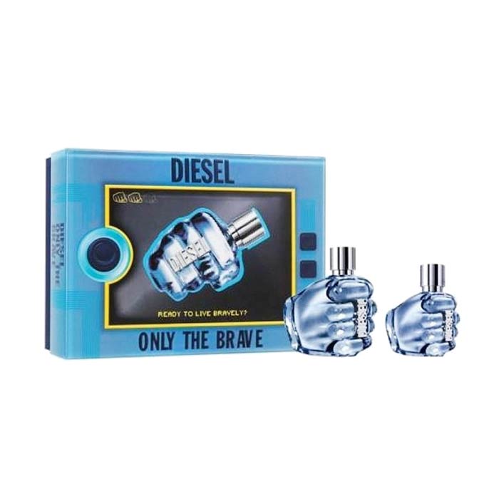 Giftset Diesel Only The Brave Edt 75ml + Edt 35ml
