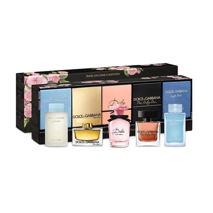 Giftset Dolce & Gabbana Travel Exclusive Mini Collection For Her 5pcs