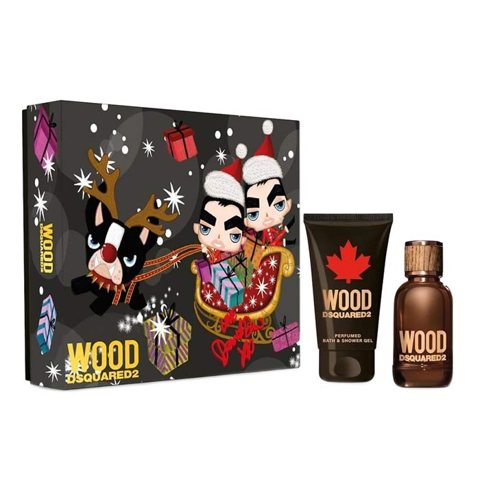 Swish Giftset Dsquared2 Wood Pour Homme Edt 30ml + Sg 50ml