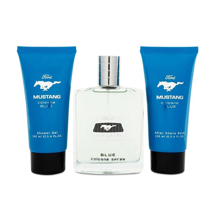 Swish Giftset Ford Mustang Blue Cologne Edt 100ml + Shower Gel 100ml + AfterShave100ml