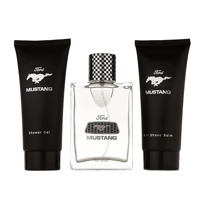 Swish Giftset Ford Mustang Edt 100ml + Shower Gel 100ml + After Shave Balm 100ml