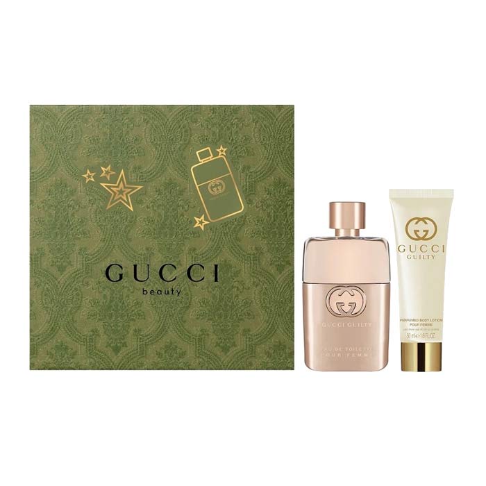 Giftset Gucci Guilty Pour Femme Edt 50ml + Bodylotion 50ml