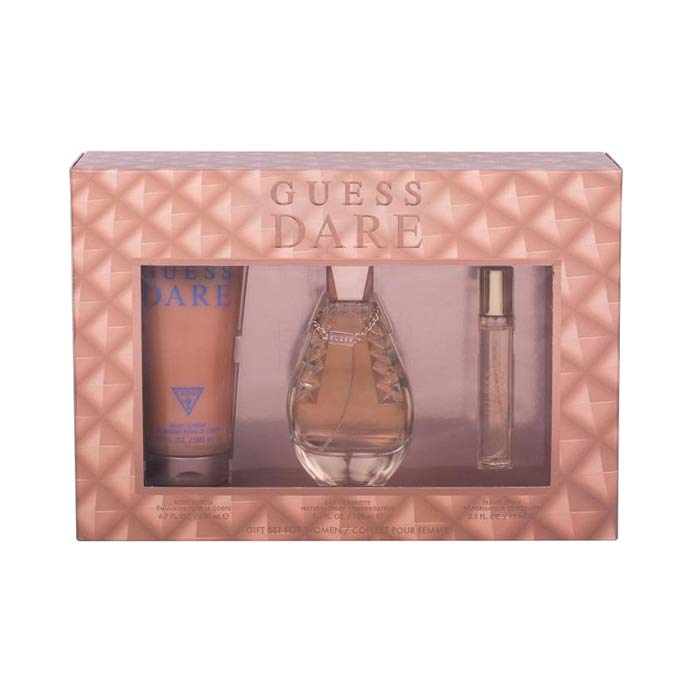 Swish Giftset Guess Dare Edt 100ml + Edt 15ml + Body Lotion 200ml