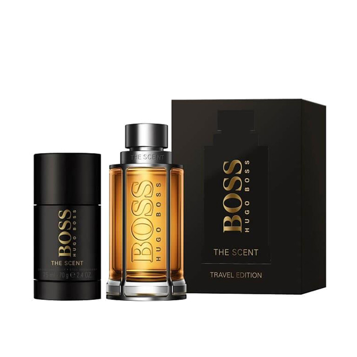 Giftset Hugo Boss The Scent Travel Edition Edt 100ml+ Dst 75ml