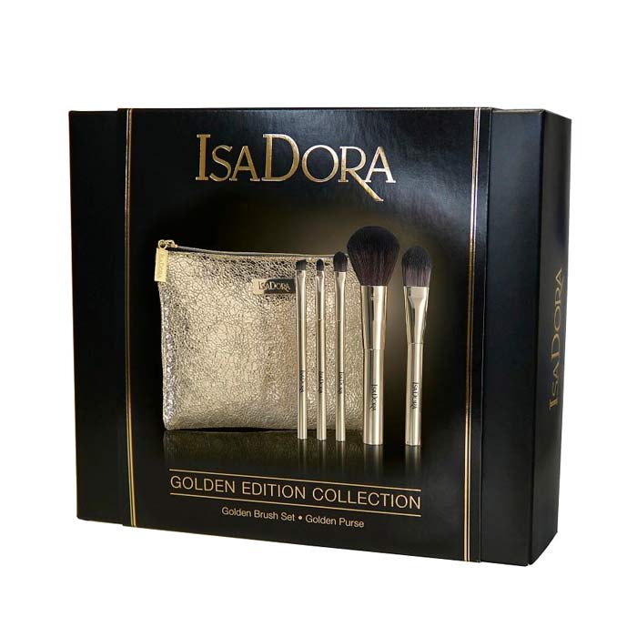 Swish Giftset IsaDora Golden Brush Set