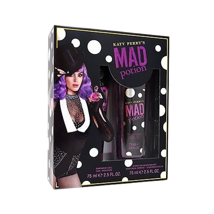 Giftset Katy Perry Mad Potion Dsp 75ml + Shower Gel 75ml