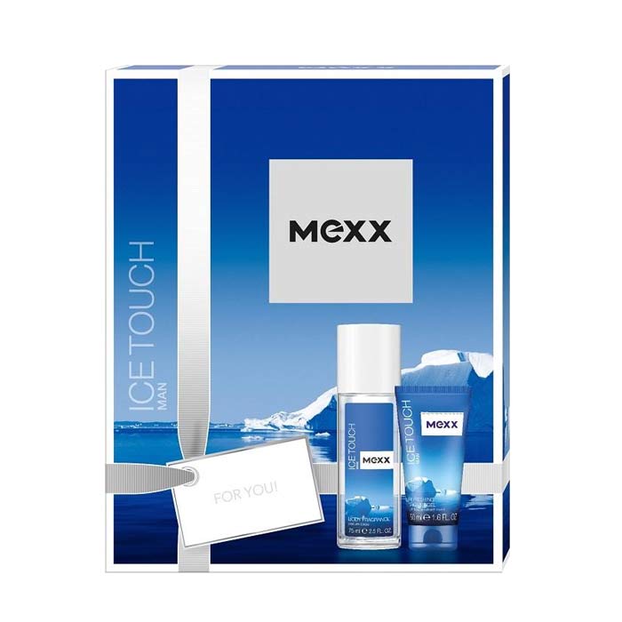 Swish Giftset Mexx Ice Touch Man Body Fragrance 75ml + Shower Gel 50ml