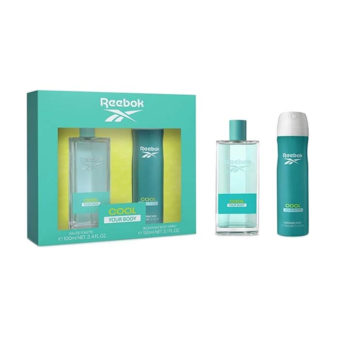Giftset Reebok Cool Your Body Her Edt 100ml + Deospray 150ml