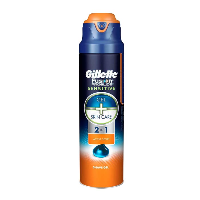 Gillette Fusion Sensitive Shave Gel Active Sport 170ml