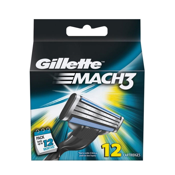 Gillette Mach3 12-pack