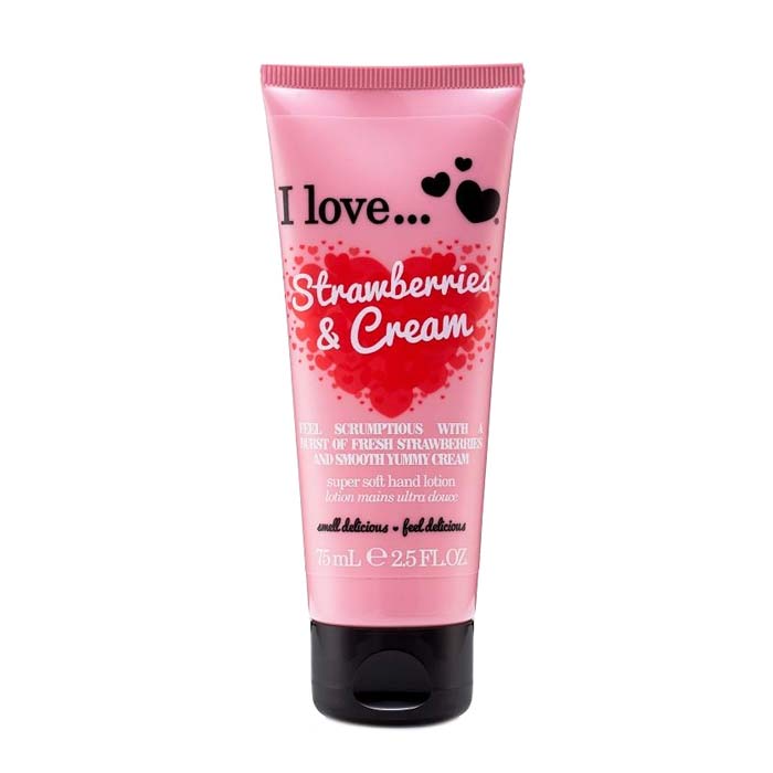 I Love... Strawberries & Cream Hand Lotion 75ml