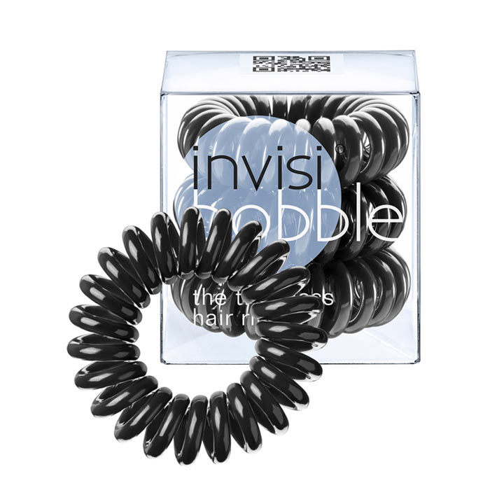 Invisibobble Hair Ring Black 3-pack