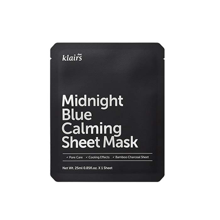 Swish Klairs Midnight Blue Calming Sheet Mask 25ml