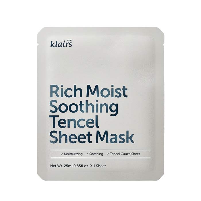 Swish Klairs Rich Moist Soothing Tencel Sheet Mask 25ml