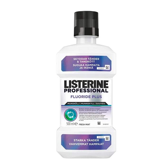 Swish Listerine Profesional Fluoride Plus 500ml