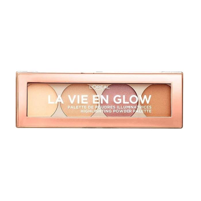 Loreal La Vie En Glow Highlighting Palette - 01 Warm Glow