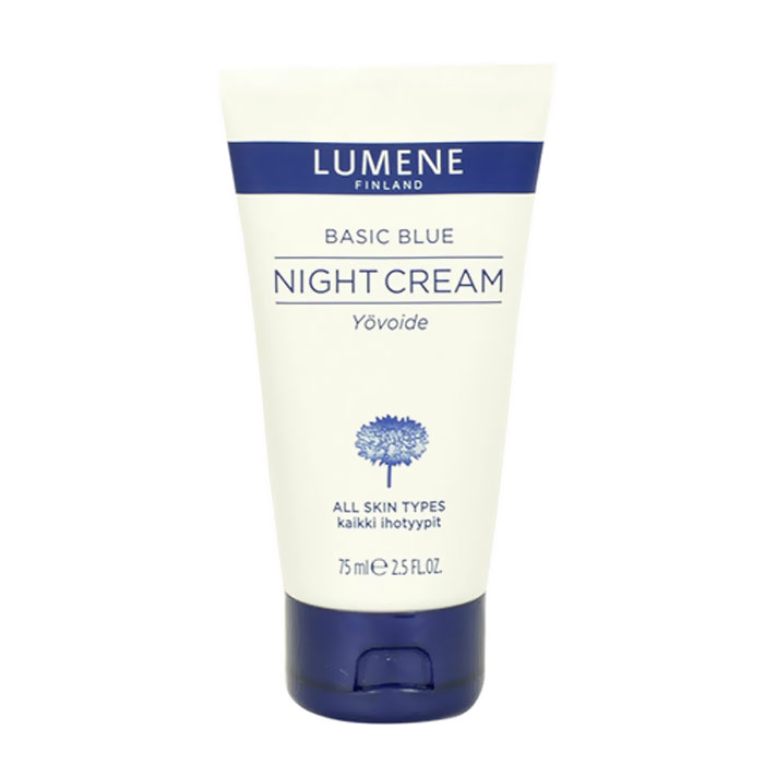 Lumene Basic Blue Night Cream 75ml - All Skin Types