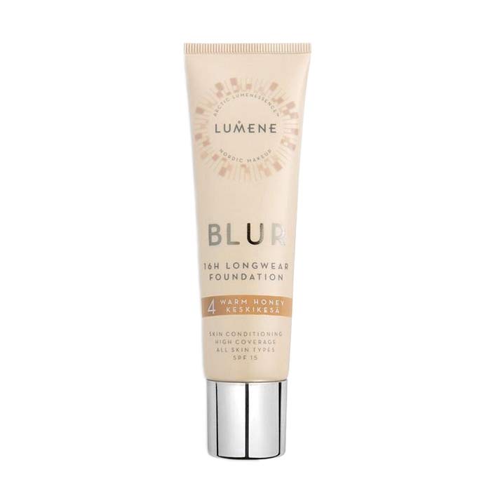 Lumene Blur 16h Longwear Foundation Spf15 Warm Honey 30ml