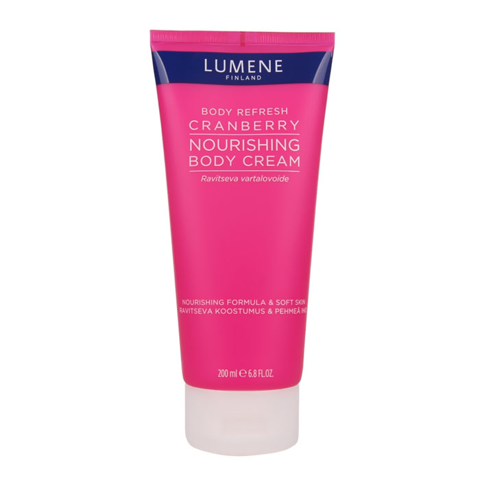 Lumene Body Refresh Cranberry Body Cream 200ml