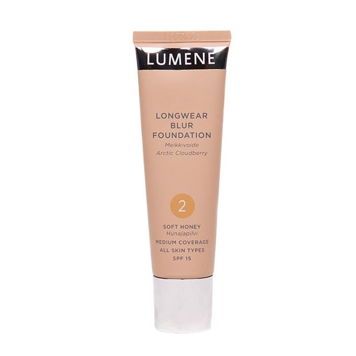 Lumene Longwear Blur Foundation SPF15 30ml - 2 Soft Honey