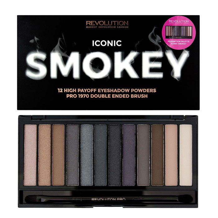 Makeup Revolution Iconic Smokey Palette