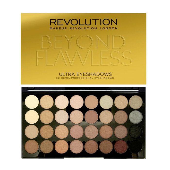 Makeup Revolution Ultra 32 Shade Eyeshadow Palette - Beyond Flawless