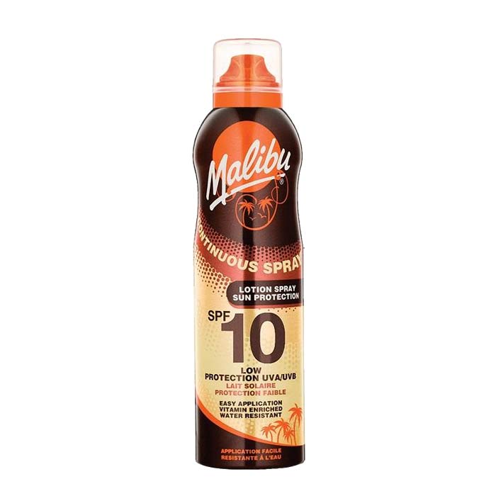 Malibu Continous Lotion Spray SPF10 175ml