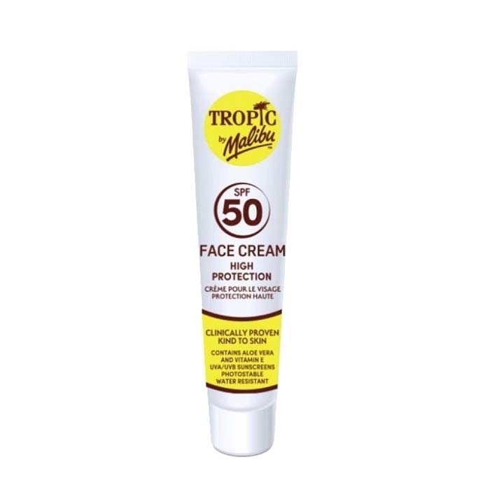 Swish Malibu Tropic Face Cream SPF50 40ml