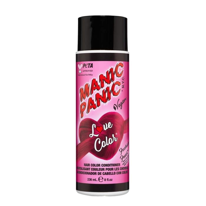Manic Panic Love Color Hair Color Depositing Conditioner Fuschia Fever 236ml