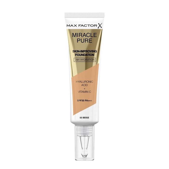 Max Factor Miracle Pure Skin-Improving Foundation 55 Beige 30ml